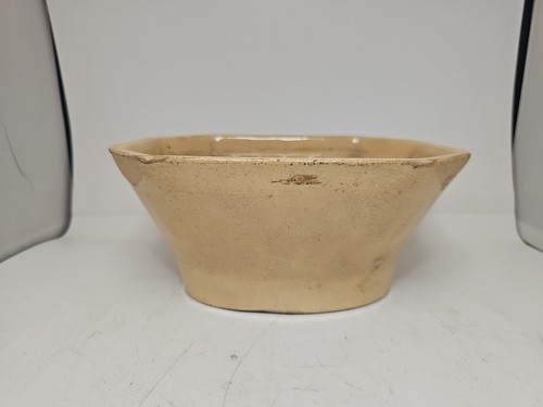 Yellow Ware Antique Americana Wheat Sheaf Mold Vintage Original Farmhouse Decor - Picture 4 of 15