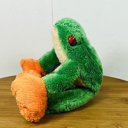5"ownaj Plush Green Frog Stuffed Animal Doll - Picture 3 of 7
