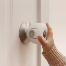 EUDEMON 6 Pack Baby Safety Door Knob Covers 6 Count Pack of 1 , White