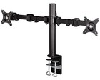 Hama Dual Monitor-Arm 21" 23" 24" 26" Schwenkarm Tisch-Halterung Doppel-Halter