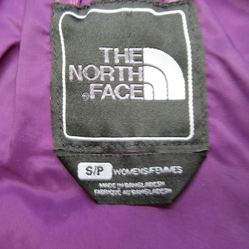 The North Face Down Jacket Womens Small Purple 600 Fill Water Resistant Puffer - Picture 4 of 19