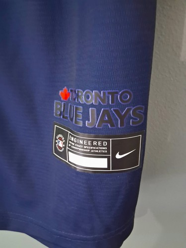 NWT Nike Toronto Blue Jays George Springer #4 Mens Jersey Size Xl City Connect - Picture 4 of 11