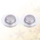 2 PCS Stainless Steel Sink Filter Kitchen Drain Strainer Perforated Mesh