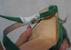 Coleter green suede look high heel pumps for women size 10.5 new nb — photo 8