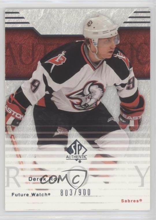 2003-04 SP Authentic Future Watch 803/900 Derek Roy #160 Rookie RC 0ll
