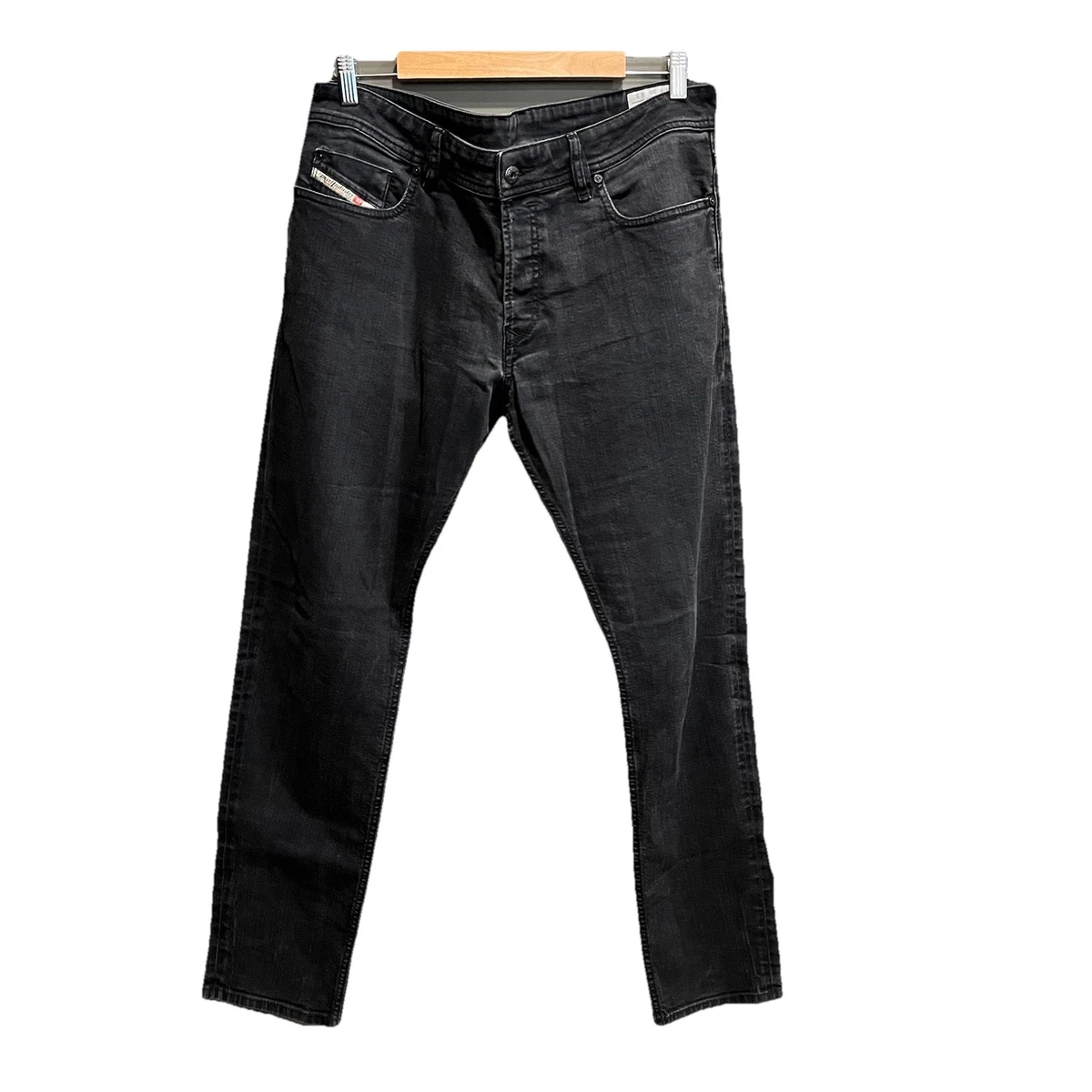Diesel Sleenker Black Jeans for Men for sale | eBay