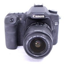 Canon EOS 40D DSLR w EF-S 18-55mm II IS Zoom lens Digital Camera lot works fine