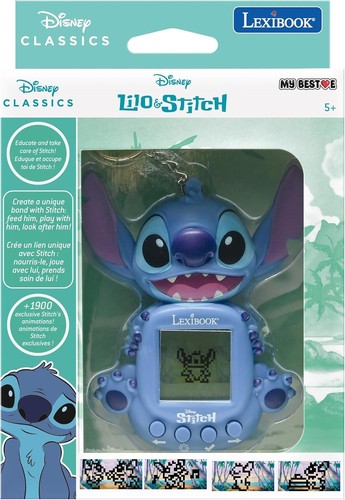Lexibook Disney Stitch My Best-e tragbare Konsole JLMB10D - BRANDNEU - Bild 9 von 16