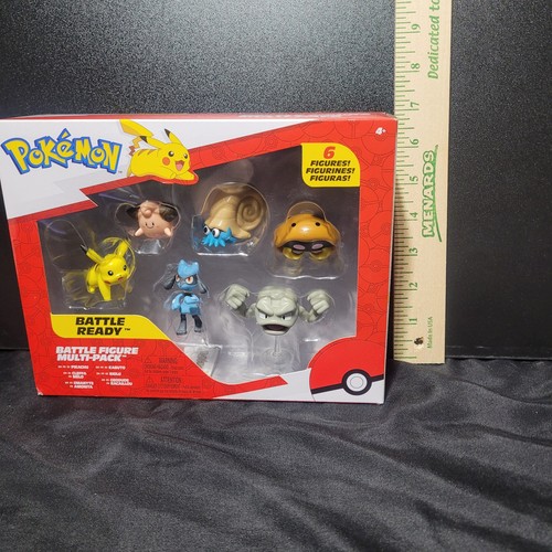 Figura de batalla Pokemon lista para la batalla paquete múltiple por Jazwares nueva en caja - Imagen 2 de 6
