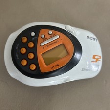 Sony S2 Sports Radio SRF-M80V TV/Weather/FM/AM Belt Clip Tested Working 