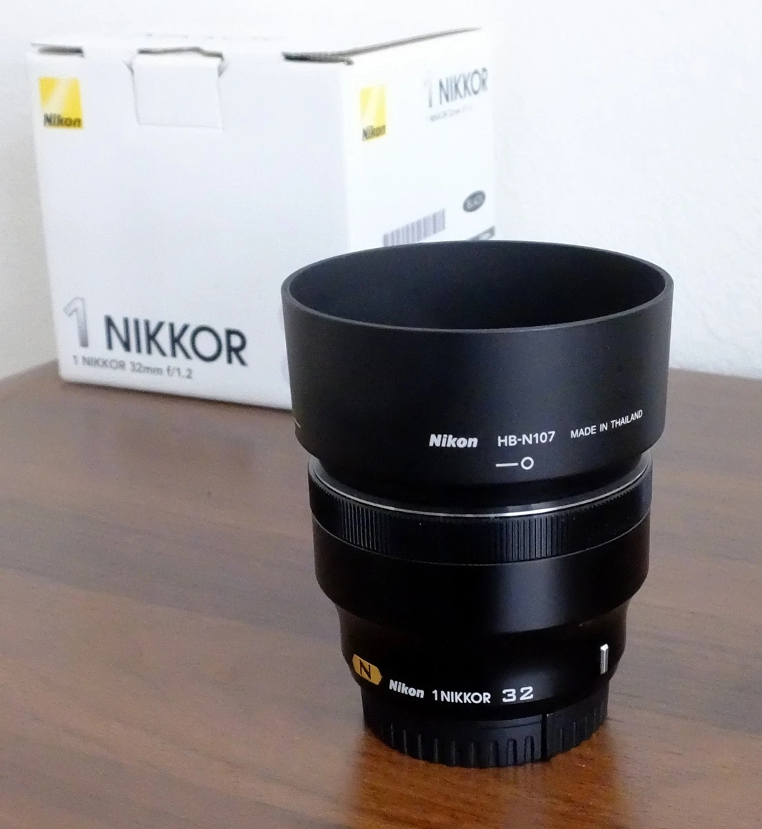 Nikon 1 NIKKOR 32mm Focal f/1.2 Camera Lenses for sale - eBay