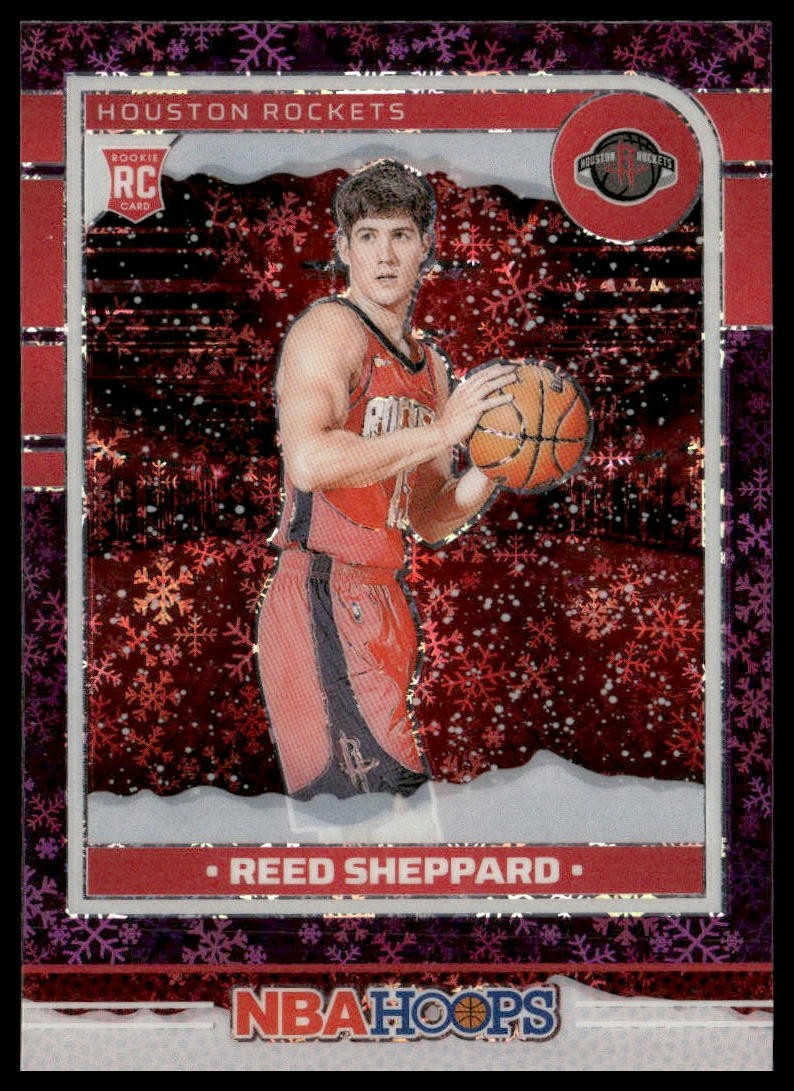 2024-25 Hoops Winter #233 Reed Sheppard Purple