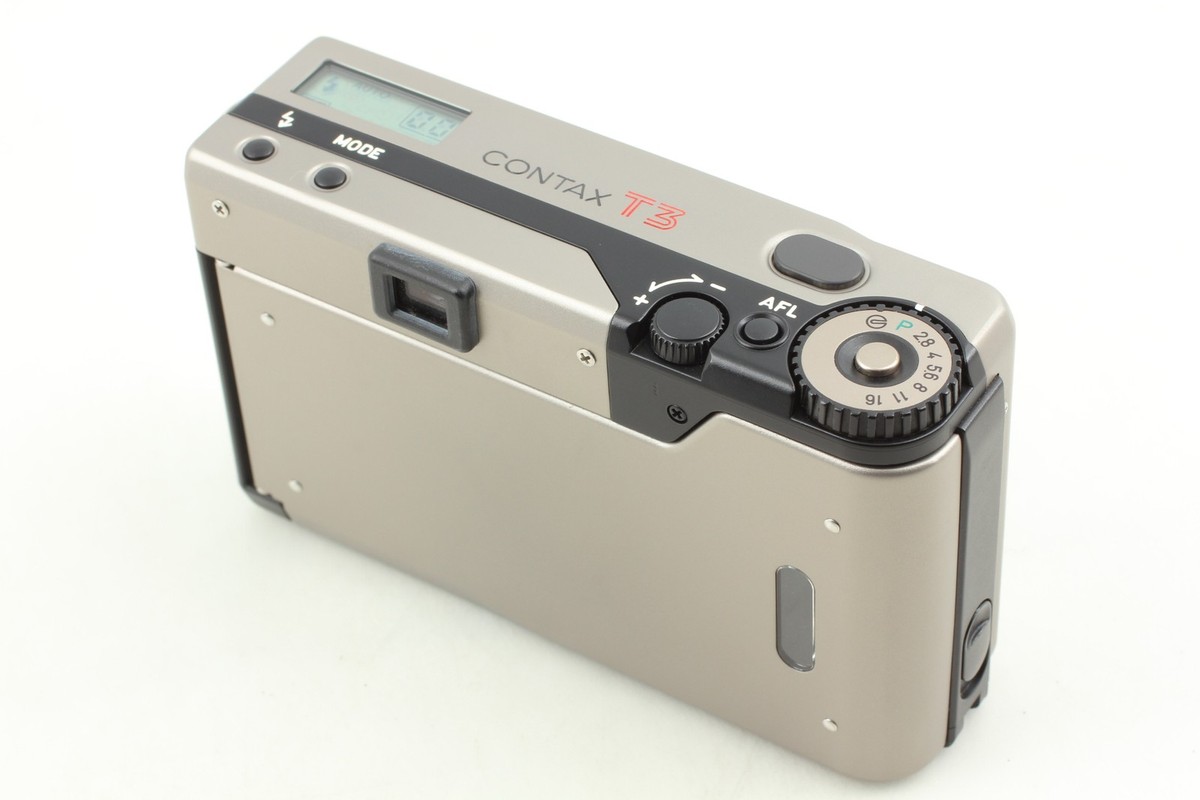 All Perfect! [ Unused w/ Case Strap ] Contax T3 Single Film