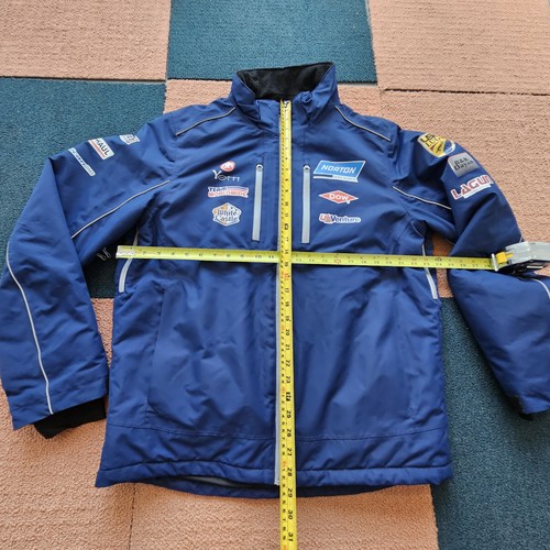 Yetti USA Giacca Skit Snowboard XL Blu Senza Cappuccio 2016-17 Luge Team Y0e - Foto 6 di 17