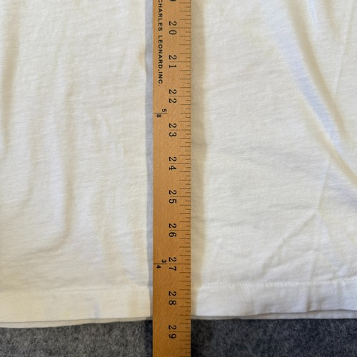 Camisa Polo Ralph Lauren Para Hombres 2XB Blanca Manga Corta Gráfico Faro Camiseta - Imagen 9 de 11
