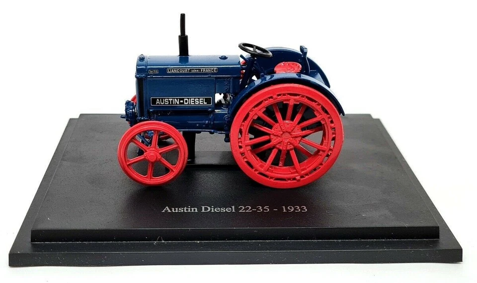 Hatchette 1/43 Scale - Austin Diesel 22-35 Blue Diecast & Plastic model tractor - Image 3 of 3