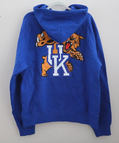 October's Very Own Men's Sz M Blue NCAA Kentucky Wildcats Pullover Hoodie - Picture 2 of 13