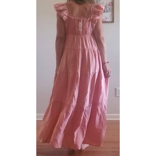 Free the Roses New York & Company sweetheart maxi dress pink XS - Picture 4 of 5