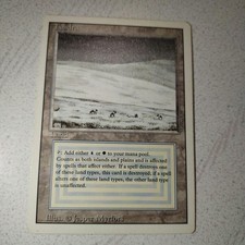 Tundra - Magic The Gathering Land Card