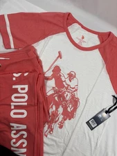U.S. Polo Assn. Women’s Matching Set T-Shirt & Sweatpants -New with Tags in Med.