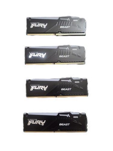 Kingston Fury Beast 32GB (4 X 8GB) [5600MHz DDR5 Memory] RAM - KF556C40BBAK2-16