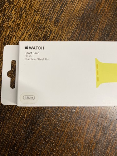 Genuine Apple Watch Sport Band Strap 38mm / 40mm / 41mm FLASH Series 3/4/5/6 - Picture 2 of 5
