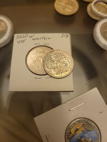 (7) W- Minted Quarters 2019-2020 - Afbeelding 1 van 7