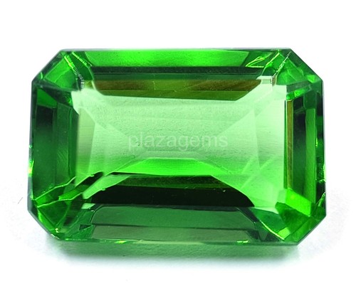 27.80 CT EMERALD CUT NATURAL GREEN GARNET EGL CERTIFIED LOOSE GEMSTONE 5JRX - Picture 3 of 8