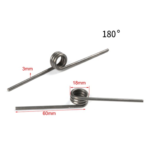 Torsionsfederklemme Aus Federstahl 1.2mm–3mm Durchmesser 90°180° AD 6mm–25mm - Picture 78 of 84