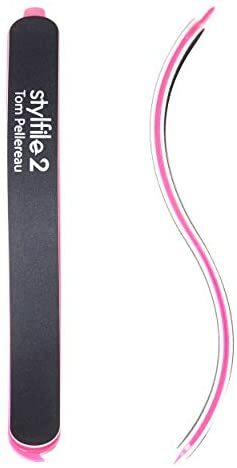 StylFile Curved Nail File with 240/400 Grit for Manicures - Professional, 3-in- - Picture 6 of 7