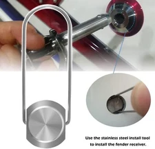 Boat 3/8" Stainless Steel Installer Tool Quick Release Fender Receiver Holder