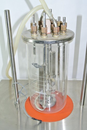 VirTis Omni-Culture Bench-Top Fermenter Stand, Heat-Stir-Vacuum, Flask, WORKING - Picture 10 of 10