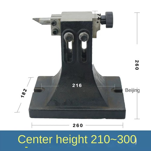 Lathe Tailstock Adjustable Centre Height Thimble DIY Assembly Indexing Head - Bild 6 von 10