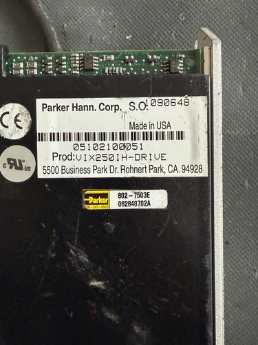 PARKER VIX250IH-DRIVE SERVO DRIVE - Picture 2 of 7