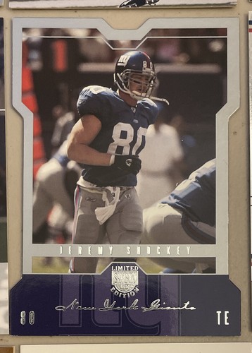 Jeremy Shockey 🏈 25 New York Giants Card Lot 🏈 2003-2008 🏈 F394 - Picture 7 of 12