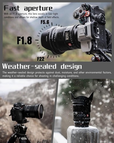 Viltrox 16mm F1.8 Pro Level Wide Angle Lens for Full-Frame Sony E Cameras US - Picture 9 of 11