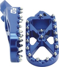 FLO MOTORSPORTS 1999 YZ400F Yamaha ADVENTURE/SNOW FOOTPEG BLUE SPEG-793BLU