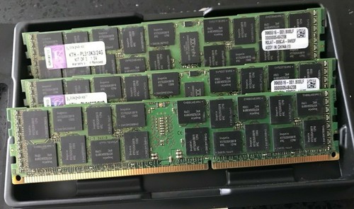 Kingston 24GB RAM Memory Kit KTH-PL313K3/24G - HP/Compaq 500662-24G ML350 G6 - Picture 3 of 3
