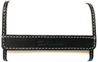 Casio Leather Wallet Style Soft Case with Wrist Strap for Exilim Digital Camera