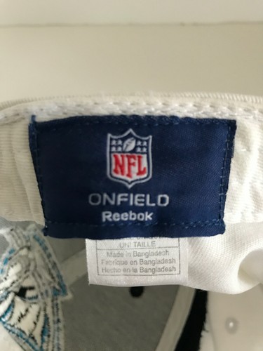 Auténtica Ropa De Colección Reebok Carolina Panthers NFL Equipo Gorra Adulto Ajustable - Imagen 7 de 7