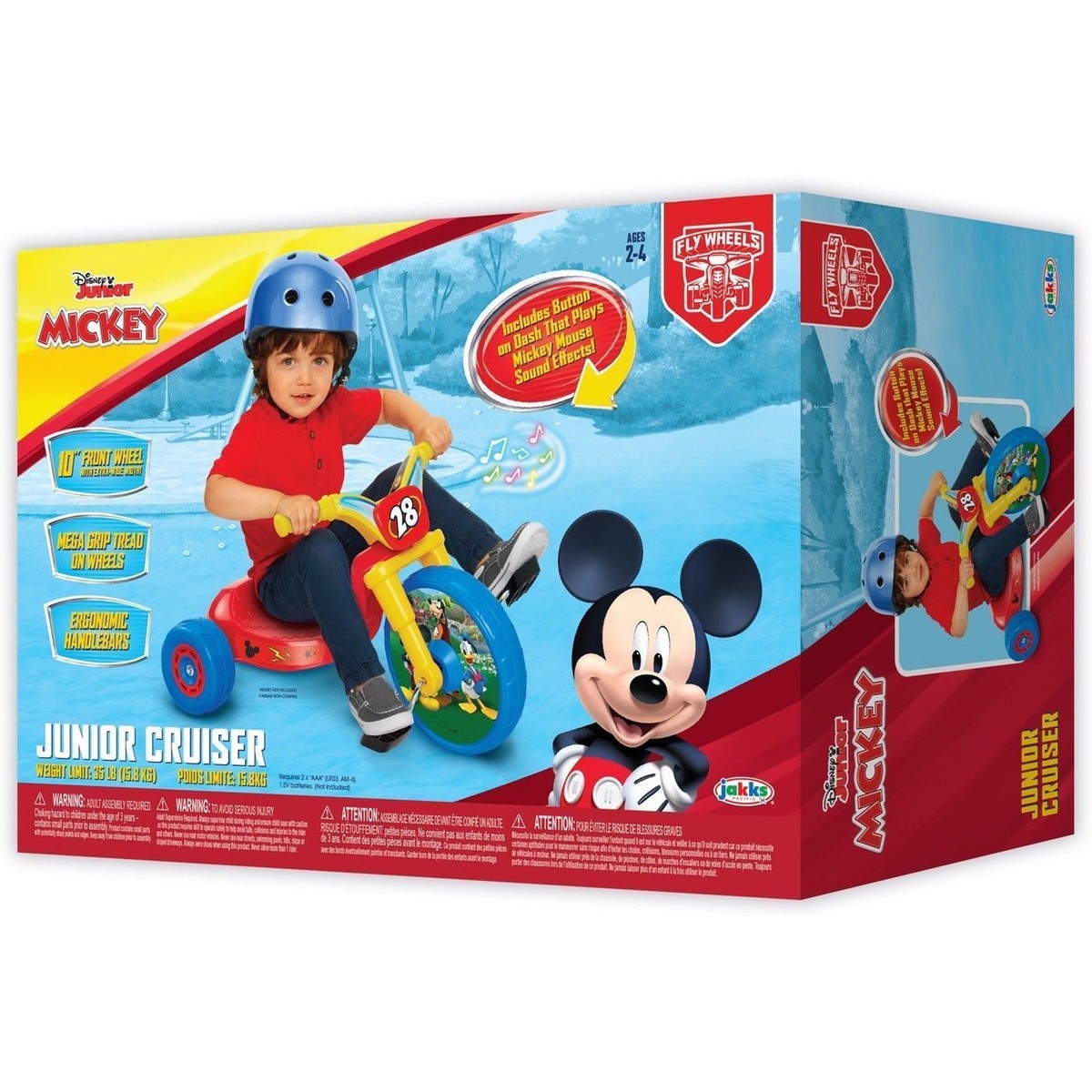 mickey Disney Junior Mickey Mouse Junior Cruiser Large 10