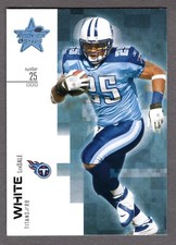 2007 LEAF ROOKIES AND STARS LENDALE WHITE CARD #88 **NM-MT** TITANS