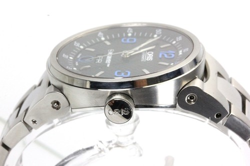 ORIS Williams F1 Team Automatic Herrenarmbanduhr Glasboden Ref 7560 Full Set - Bild 5 von 13
