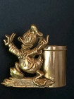 Ancien Porte Crayon Walt Disney Production En Laiton  Donald.
