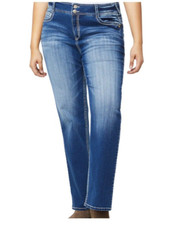 Women's InstaStretch Luscious Curvy Bootcut Jeans Jenna Size 20 New 