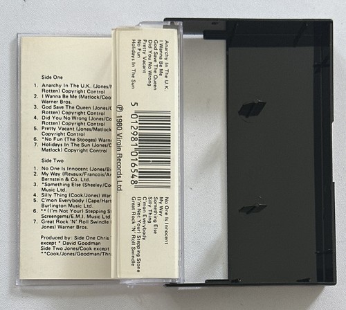 Sex Pistols - Cassette Tape - Flogging A Dead Horse 1986 Punk Ex / Mint Con - Picture 5 of 7