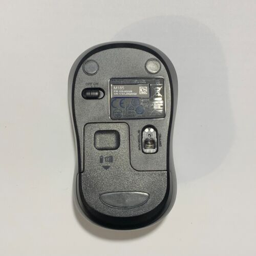 Logitech M185 Gray Wireless Laser Mouse, Unused Out of Box - Picture 3 of 4
