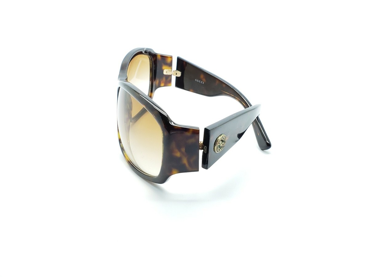 Gucci GG Logo Sunglasses 2592/S Tortoise Brown Lenses 62-12
