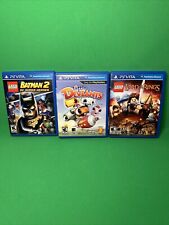 PS Vita Video Game Lot Of 3 Little Deviants, Lord Of The Rings And Batman 2 👀