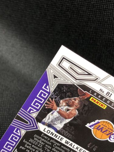 2022-23 Obsidian Lonnie Walker IV /8 LUCKY ENVELOPES SSP #81 JERSEY # MATCH 🧧 - Picture 11 of 15